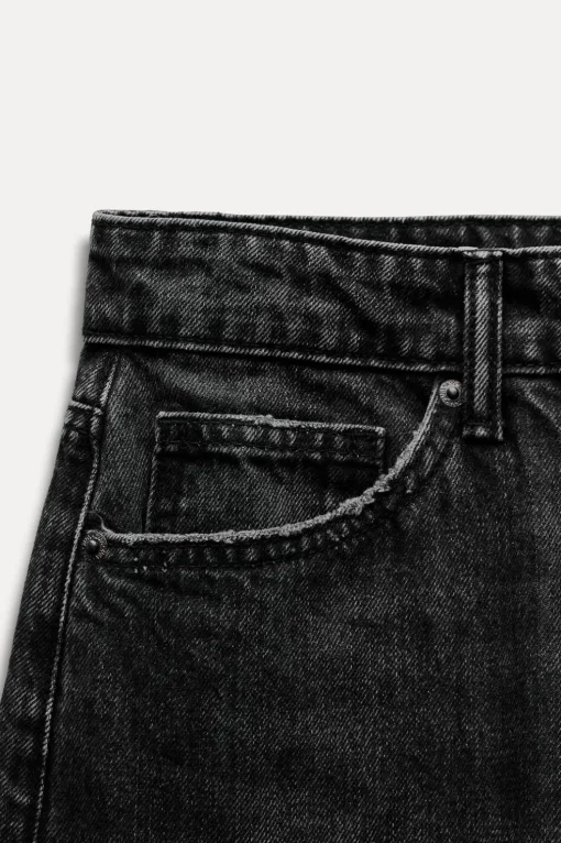 BERMUDA JORTS DENIM TRF TIRO MEDIO
