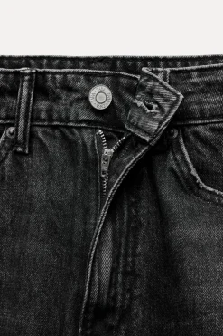 BERMUDA JORTS DENIM TRF TIRO MEDIO