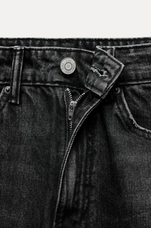 BERMUDA JORTS DENIM TRF TIRO MEDIO