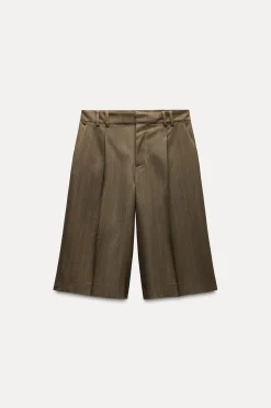 BERMUDA PINZAS CON LANA ZW COLLECTION