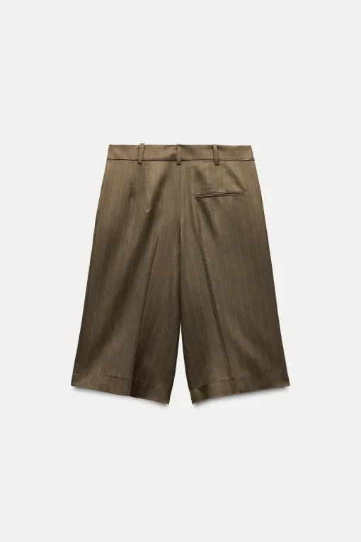 BERMUDA PINZAS CON LANA ZW COLLECTION