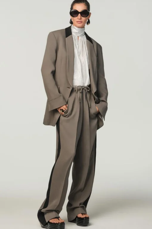 BLAZER COMBINADA CON LANA X STEFANO PILATI