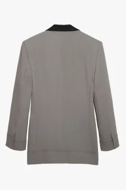 BLAZER COMBINADA CON LANA X STEFANO PILATI