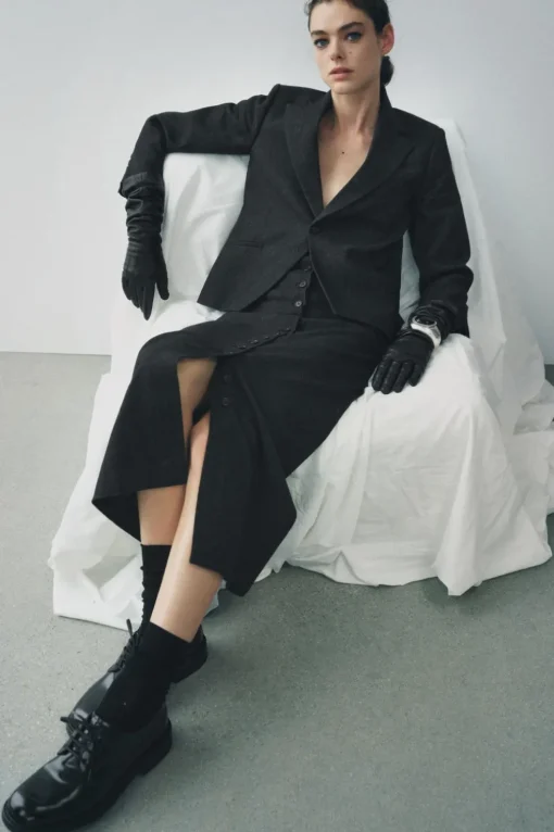 BLAZER CON LANA ZW COLLECTION