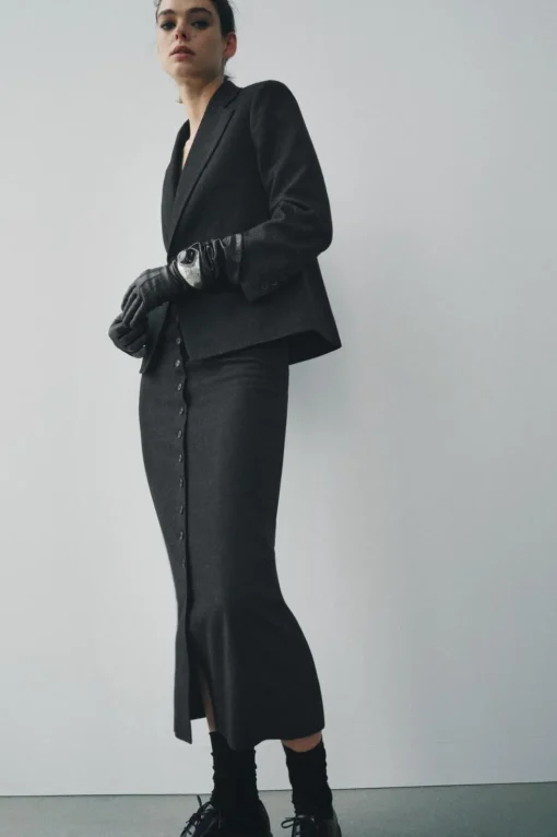 BLAZER CON LANA ZW COLLECTION