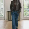 BLAZER CORTA PIEL 100% ZW COLLECTION