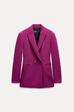 BLAZER CRUZADA CINTURÓN ESPALDA