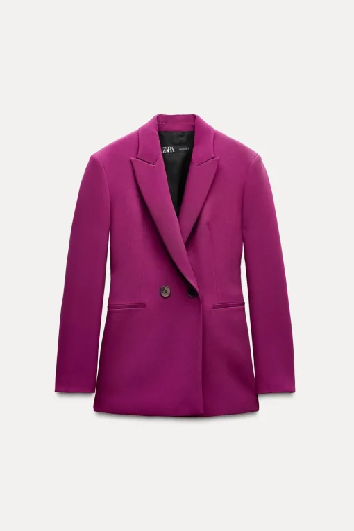 BLAZER CRUZADA CINTURÓN ESPALDA