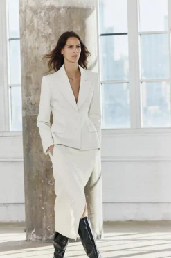 BLAZER CRUZADA ENTALLADA ZW COLLECTION