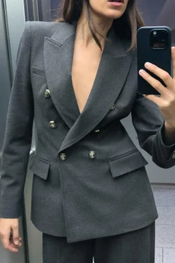 BLAZER CRUZADA HOMBRERAS