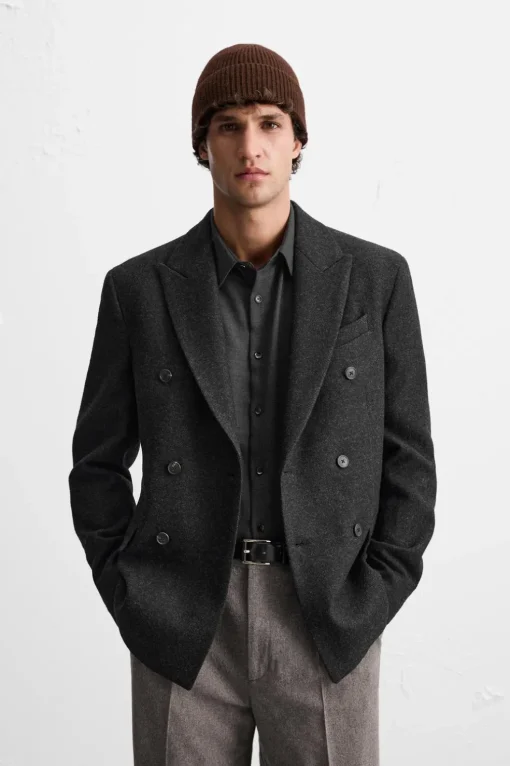 BLAZER CRUZADA LANA