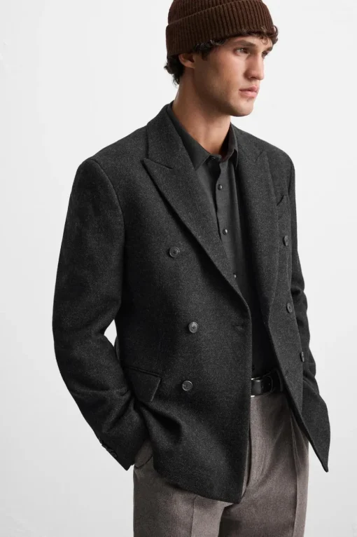 BLAZER CRUZADA LANA