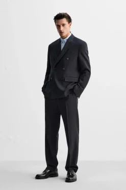 BLAZER CRUZADA TRAJE ESPIGA