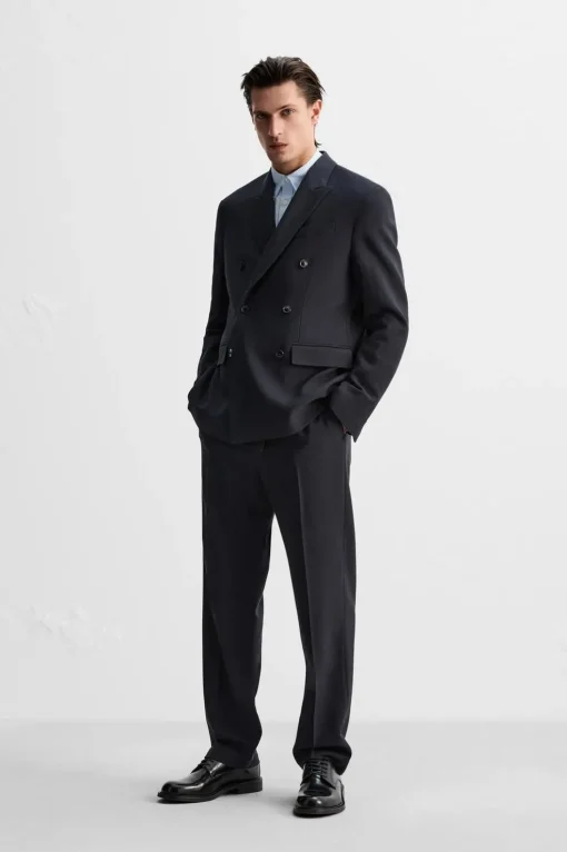 BLAZER CRUZADA TRAJE ESPIGA
