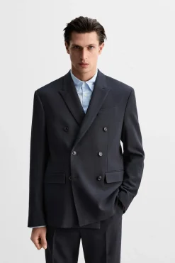 BLAZER CRUZADA TRAJE ESPIGA