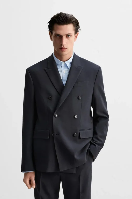 BLAZER CRUZADA TRAJE ESPIGA