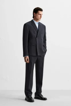 BLAZER CRUZADA TRAJE ESPIGA