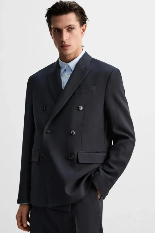 BLAZER CRUZADA TRAJE ESPIGA