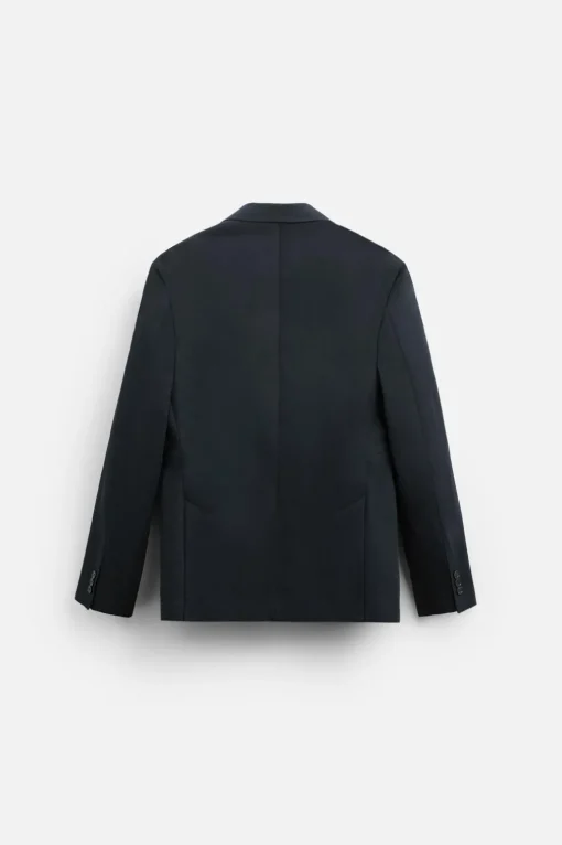 BLAZER CRUZADA TRAJE LINO - ALGODÓN
