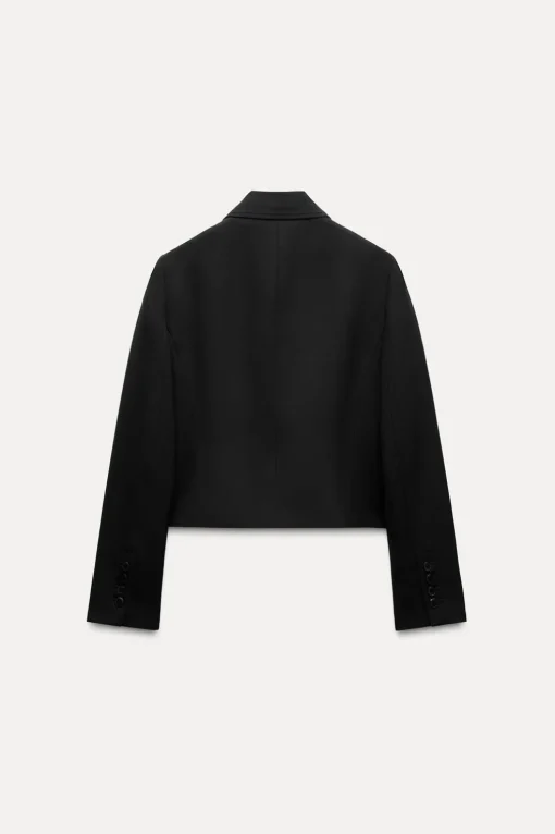 BLAZER ENTALLADA CON LANA ZW COLLECTION
