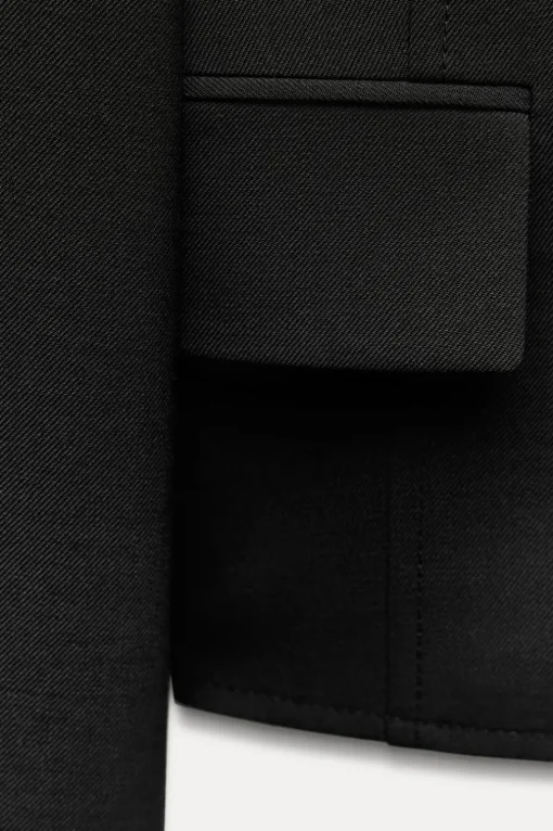 BLAZER ENTALLADA CON LANA ZW COLLECTION