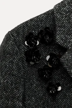 BLAZER ESPIGA BORDADOS ZW COLLECTION