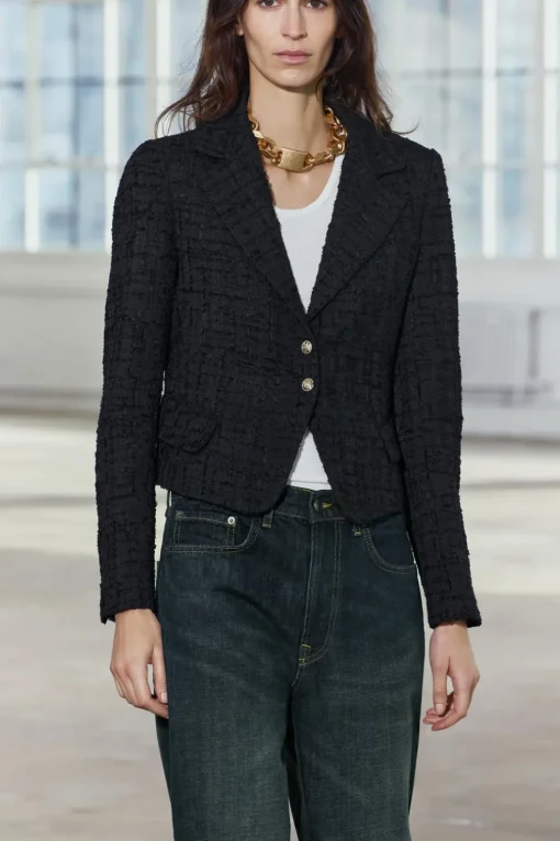 BLAZER ESTRUCTURA BOTONES ZW COLLECTION