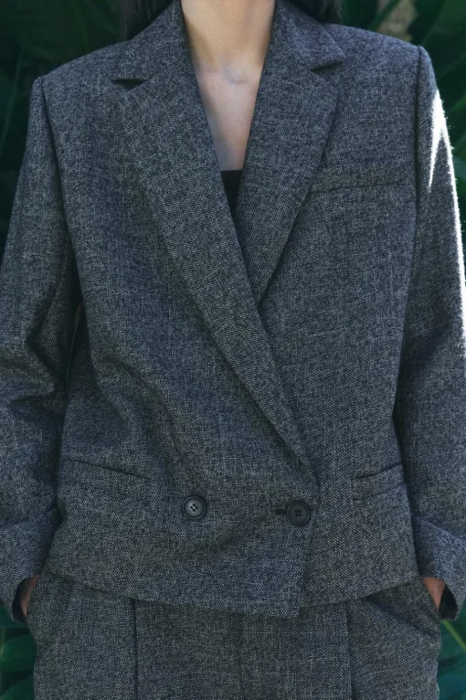 BLAZER ESTRUCTURA LANA 100% ZW COLLECTION
