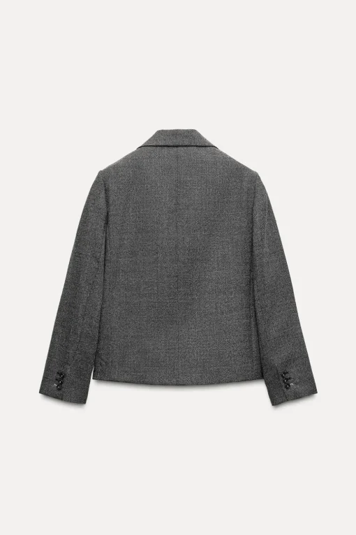 BLAZER ESTRUCTURA LANA 100% ZW COLLECTION
