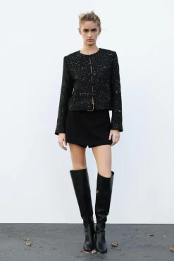BLAZER ESTRUCTURA LENTEJUELAS
