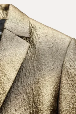 BLAZER METALIZADA ZW COLLECTION
