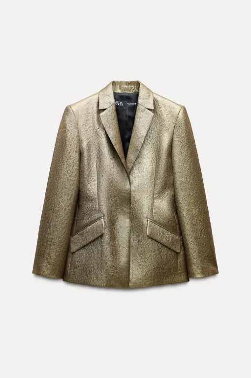 BLAZER METALIZADA ZW COLLECTION