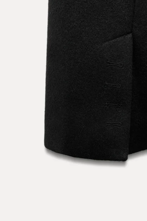 BLAZER OVERSIZE CON LANA BUFANDA