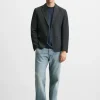BLAZER RELAXED FIT ALGODÓN - LYOCELL