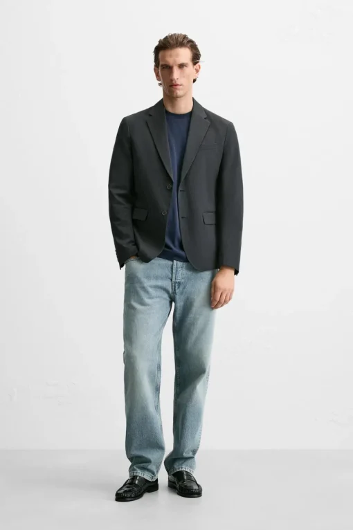 BLAZER RELAXED FIT ALGODÓN - LYOCELL