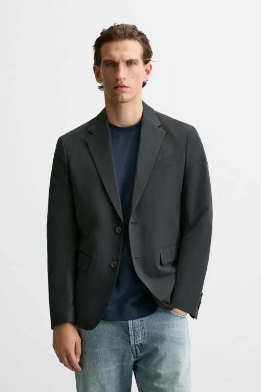 BLAZER RELAXED FIT ALGODÓN - LYOCELL