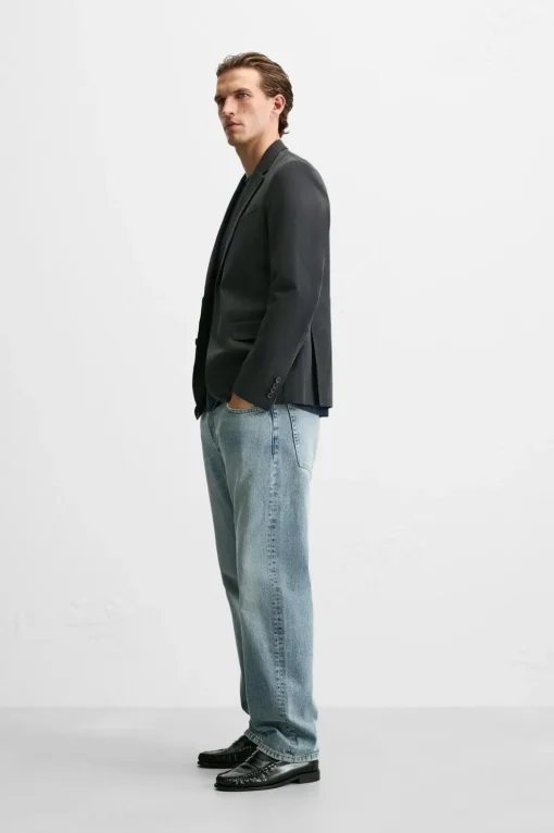 BLAZER RELAXED FIT ALGODÓN - LYOCELL