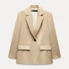 BLAZER SATINADA OVERSIZE