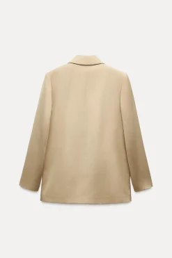 BLAZER SATINADA OVERSIZE
