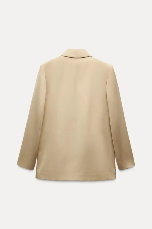 BLAZER SATINADA OVERSIZE