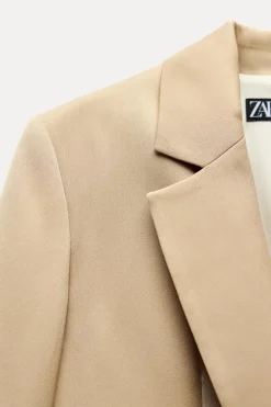 BLAZER SATINADA OVERSIZE