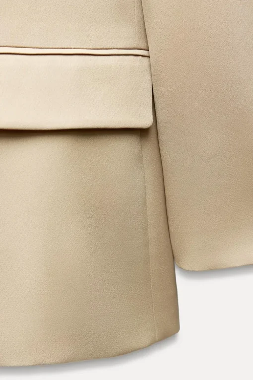 BLAZER SATINADA OVERSIZE