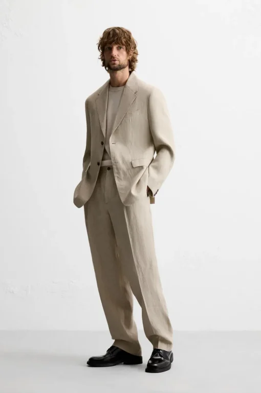 BLAZER TRAJE 100% LINO