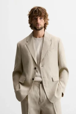 BLAZER TRAJE 100% LINO