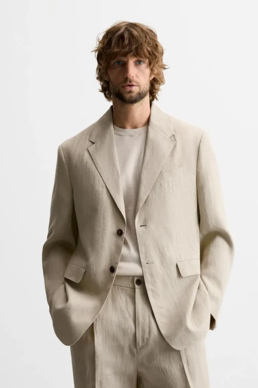 BLAZER TRAJE 100% LINO