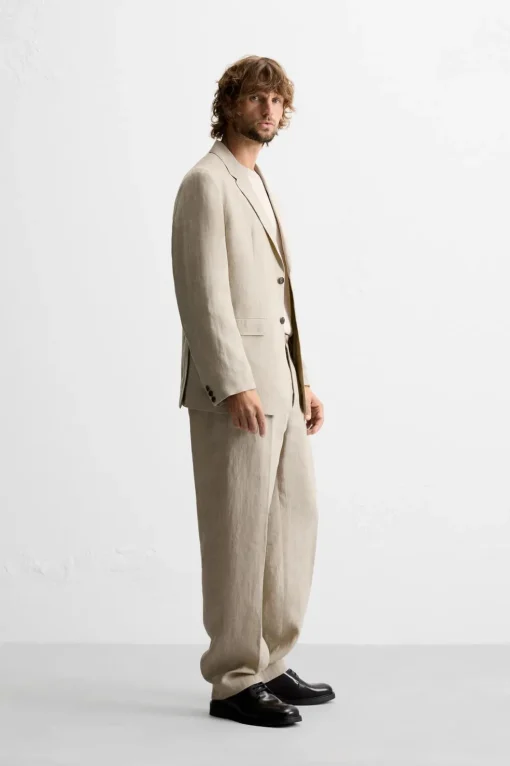 BLAZER TRAJE 100% LINO