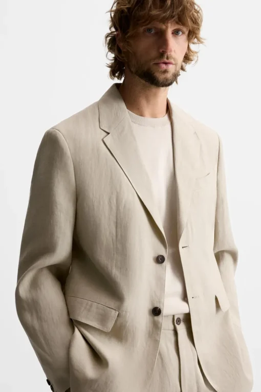BLAZER TRAJE 100% LINO