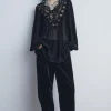 BLUSA ABALORIOS ZW COLLECTION