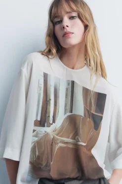 BLUSA ESTAMPADA ZW WOMAN