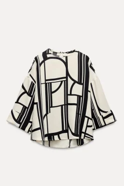 BLUSA ESTAMPADO GEOMÉTRICO